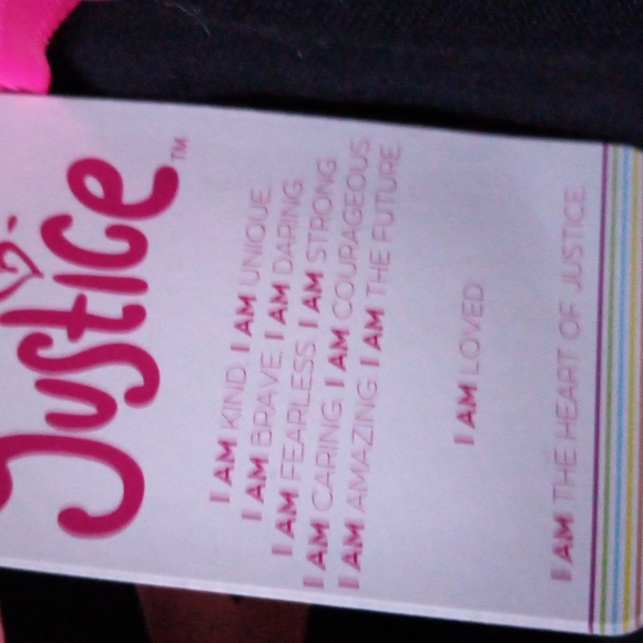 JUSTICE CROP HOODIE  10 M New - Picture 9 of 9